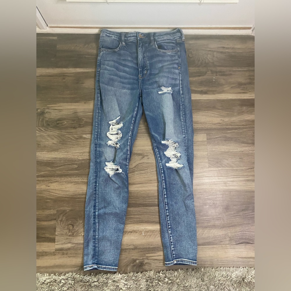 American eagle size 12 women’s high rise jeggings.​
